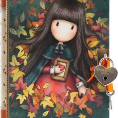 Lockable Journal Santoro Gorjuss Autumn Leaves