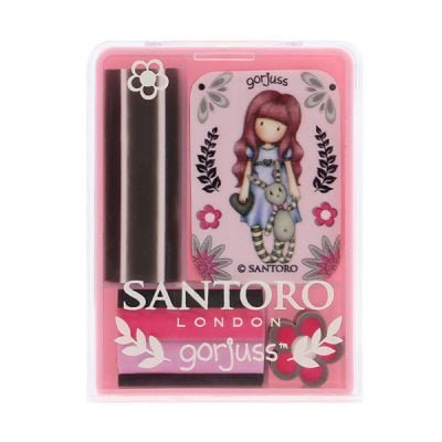 Set of 4 erasers Santoro Gorjuss My Gift to You