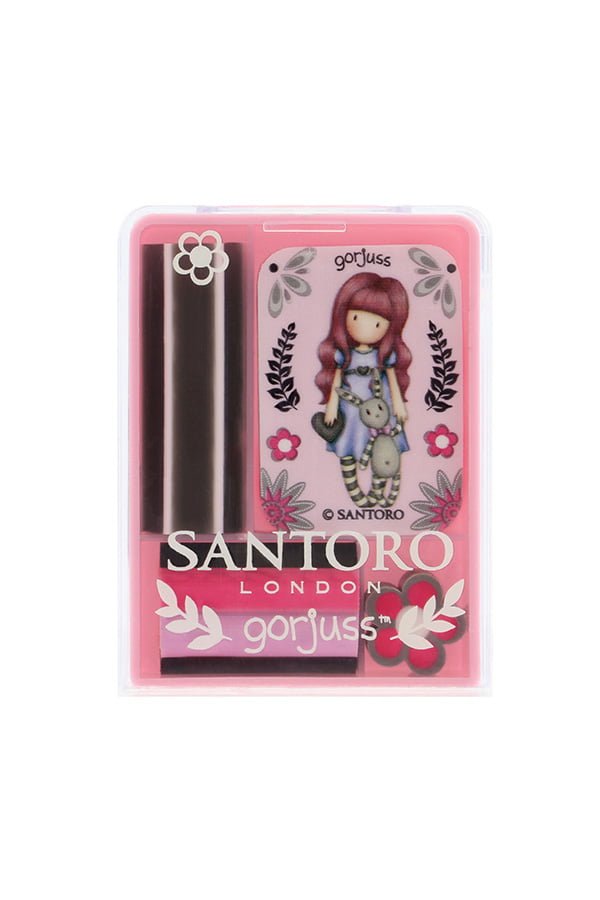 Set of 4 erasers Santoro Gorjuss My Gift to You