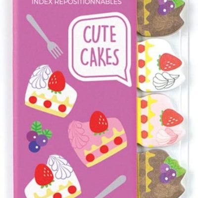 Αυτοκόλλητοι σελιδοδείκτες ooly Note Pals Cute Cakes