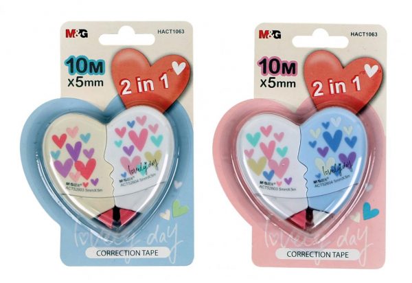Correcting Tape M&G Heart 10M