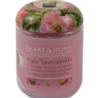 Candle Heart and Home Wild Rose