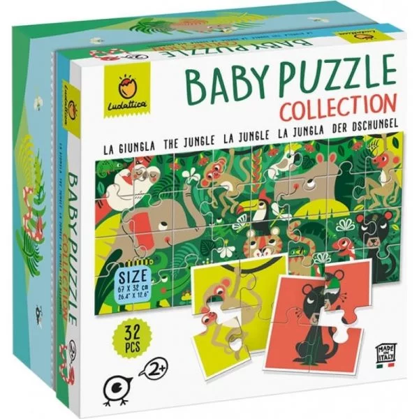 Puzzle Ludattica Baby Puzzle The Jungle