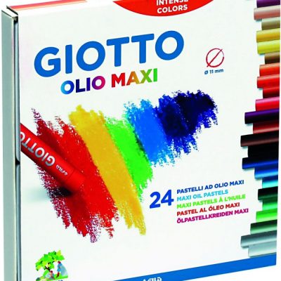 Pastels set (24 colors) Giotto olio maxi