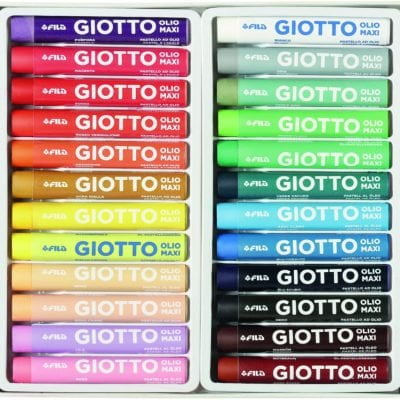 Σετ Λαδοπαστέλ (24 χρώματα) Giotto olio maxi