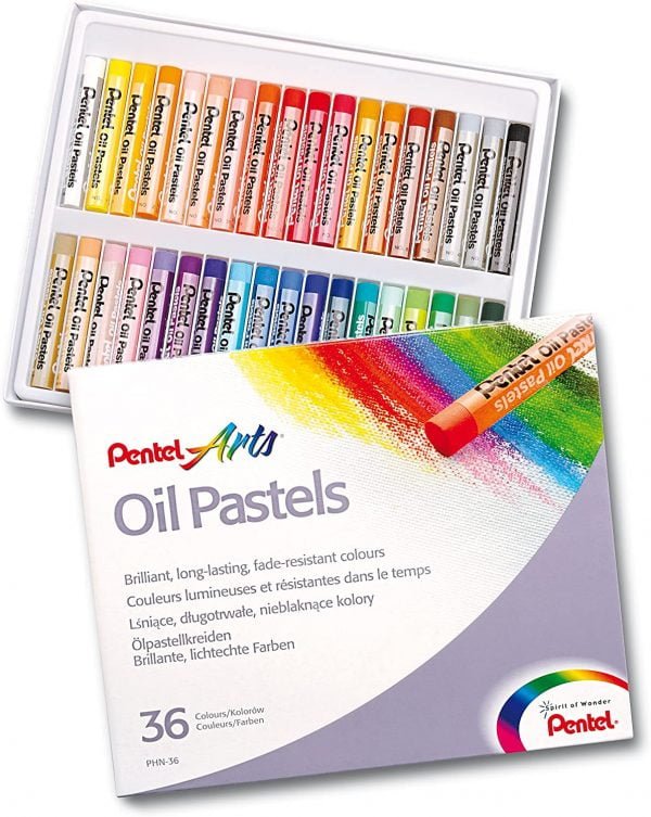 Set of pastels (36 colors) Pentel