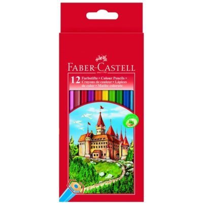 Σετ ξυλομπογιές (12 χρώματα) Faber Castell