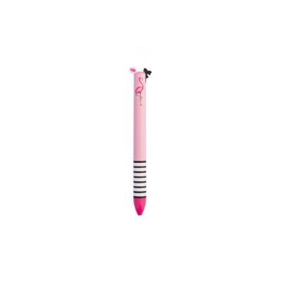 Στυλό δύο χρωμάτων Legami Click and Clack Flamingo