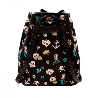 Small backpack Santoro Gorjuss Black Pearl